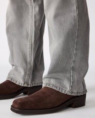 JOSCHI DARK BROWN SUEDE