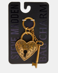 LOCKE BAG CHARM GOLD