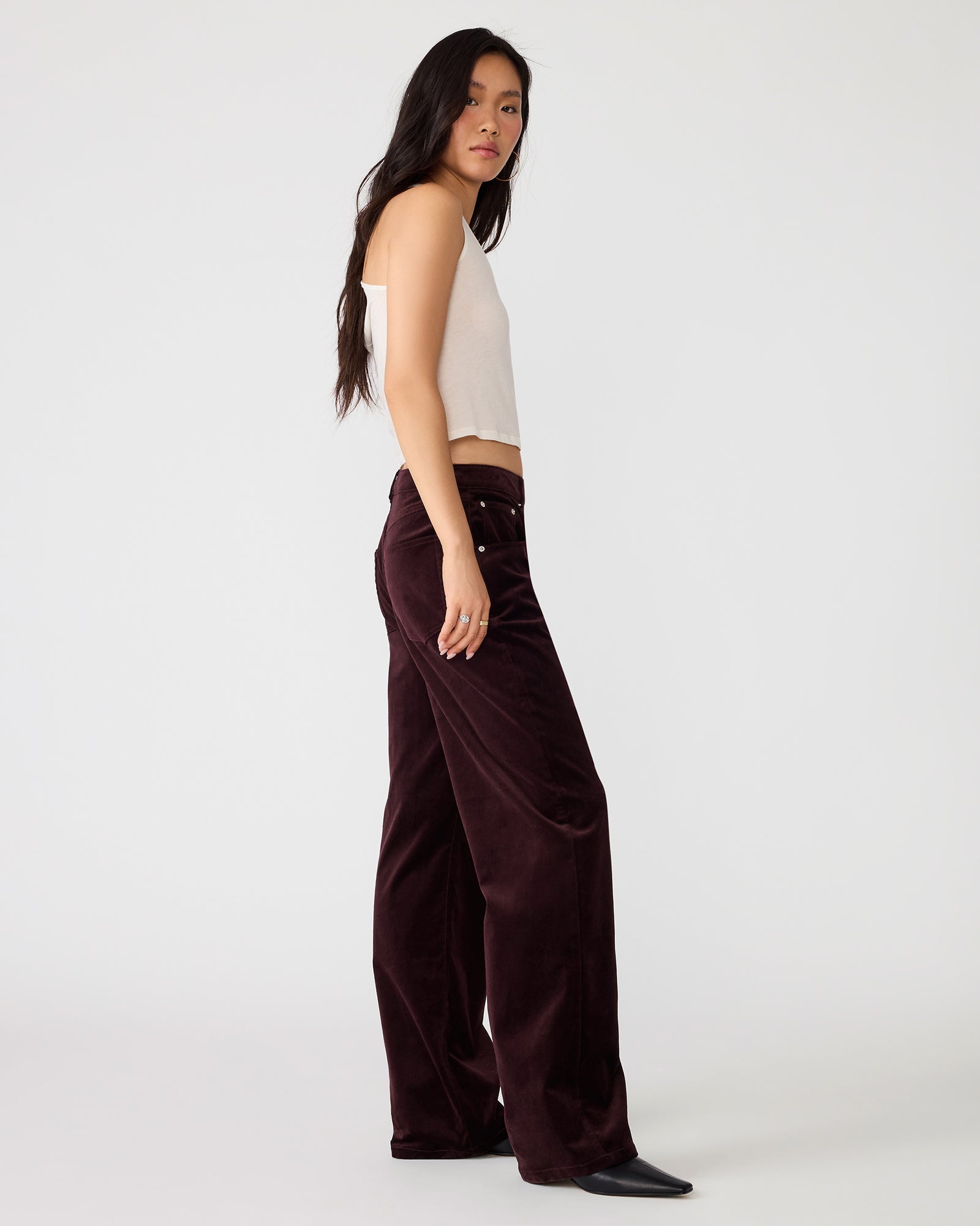 SYDNEE PANT DEEP FIG